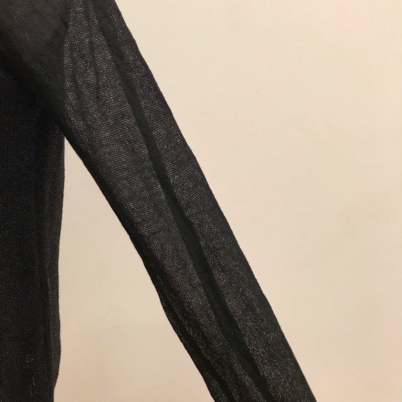 Zara Black Cropped Sweater - Picture 4 of 7